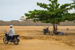 Abandoned-aircraft;-Airplane-wreck;-Barakah;-Beach;-Benin;-Cadjéhoun-Beach;-Cotonou;-Cotonou-airport;-Daily-life;-Kaleidos;-Kaleidos-images;-La-parole-à-limage;-Lockheed-L-1011;-Motorbike;-Tarek-Charara;-TriStar;-West-Africa